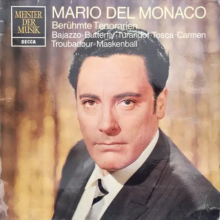 Verdi / Meyerbeer / Giordano a.o. - Mario del Monaco Berühmte Tenorarien
