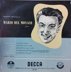 mario del monaco - Operatic Recital