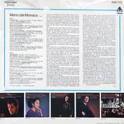 LP - Mario del Monaco - Mario Del Monaco, Berühmte Tenorarien