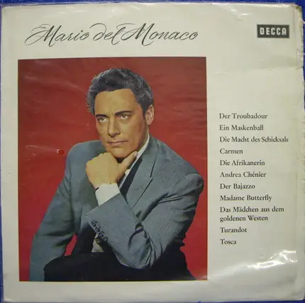 Mario del Monaco - Der Troubadour / Ein Maskenball / Carmen a.o.