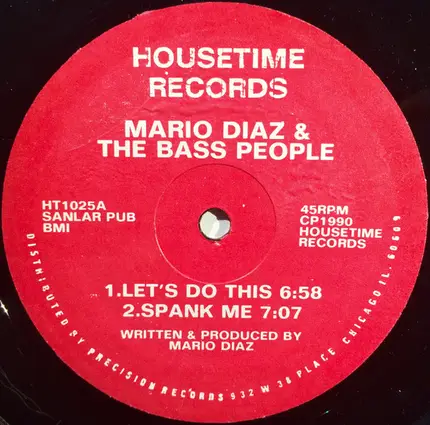 Mario Diaz & The Bass People - Let's Do This