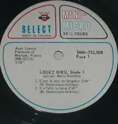7inch Vinyl Single - Mario Haniotis - Louez Dieu N° 1 - EP, Mono