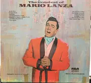 Double LP - Mario Lanza - Tele House, Inc. Presents The Greatest Of Mario Lanza