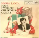 7inch Vinyl Single - Mario Lanza - Four Favorite Christmas Carols - EP