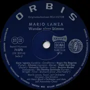 LP - Mario Lanza - Wunder Einer Stimme