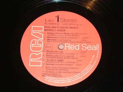 Mario Lanza - Parlami D'amore Mariu'
