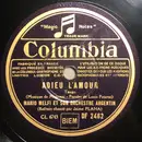 Schellack - Mario Melfi Et Son Orchestre - Adieu L'Amour / Violetta