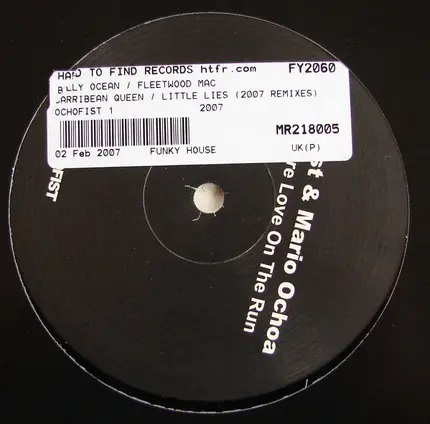 Mario Ochoa & DJ Fist - Sweet Lies / No More Love On The Run