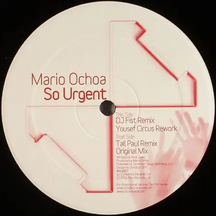 Mario Ochoa - So Urgent