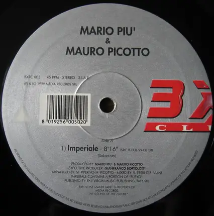 Mario Più & Mauro Picotto - Imperiale