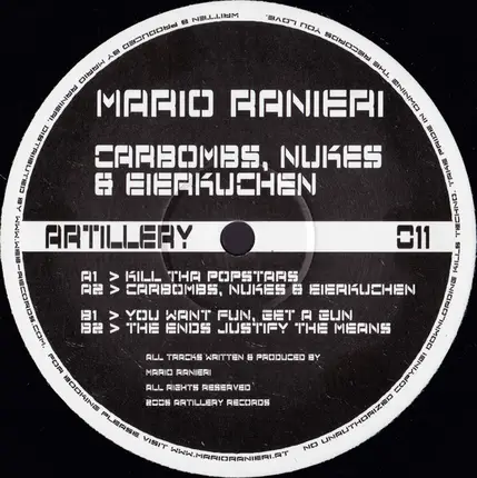 Mario Ranieri - Carbombs, Nukes & Eierkuchen