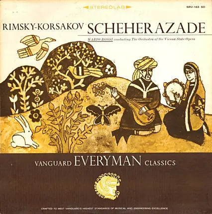 Mario Rossi Conducting Orchester Der Wiener Staatsoper / Nikolai Rimsky-Korsakov - Scheherazade