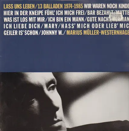 Marius Müller Westernhagen - Lass Uns Leben