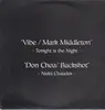 12inch Vinyl Single - Mark Middleton, Don Choa etc - Tonight Is The Night / Nuits Chaudes