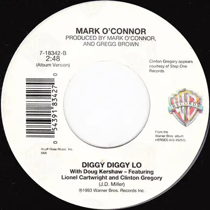 Mark O'Connor With Charlie Daniels / Mark O'Connor With Doug Kershaw - The Devil Comes Back To Georgia / Diggy Diggy Lo