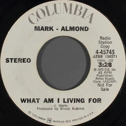 Mark-Almond - What Am I Living For