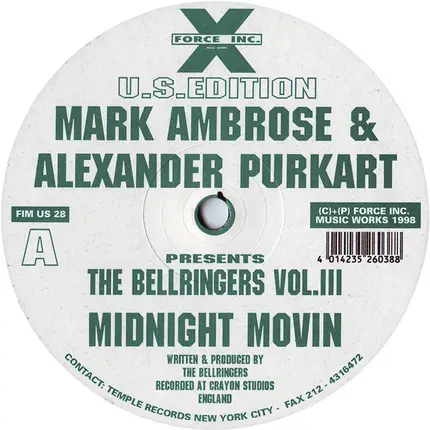 Mark Ambrose & Alexander Purkart - The Bellringers Vol. III