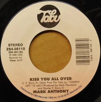Mark Anthony - Kiss You All Over