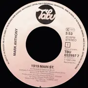 7inch Vinyl Single - Mark Anthony - 1919 Main St.