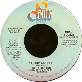 Mark Ashton - Talkin' About It