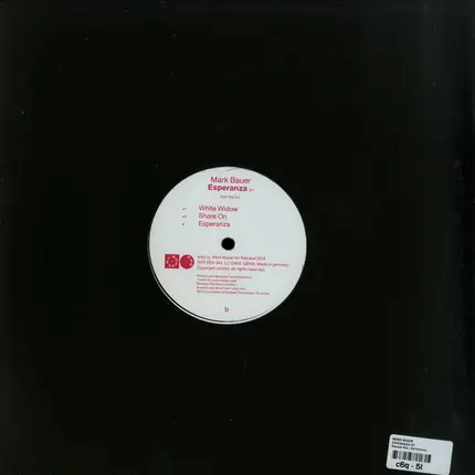 Mark Bauer - Esperenza EP