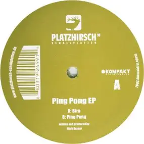 Mark Broom - Ping Pong EP