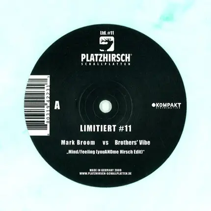 Mark Broom Vs Brothers' Vibe - Limitiert #11