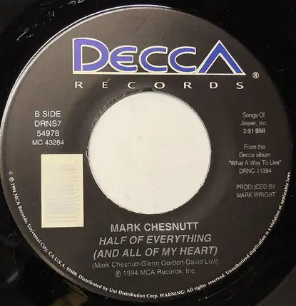 Mark Chesnutt - Gonna Get A Life
