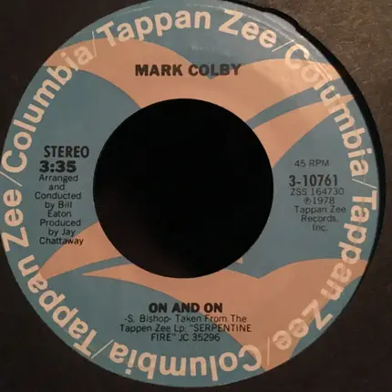 Mark Colby - On And On / King Tut
