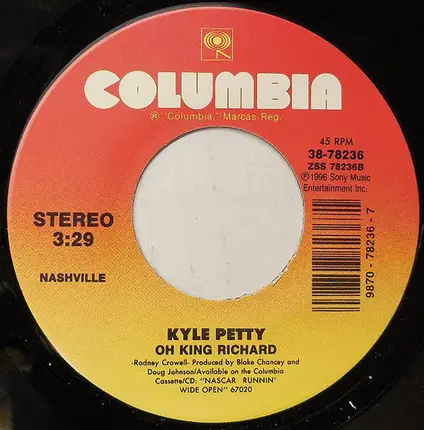 Mark Collie / Kyle Petty - Love To Burn / Oh King Richard