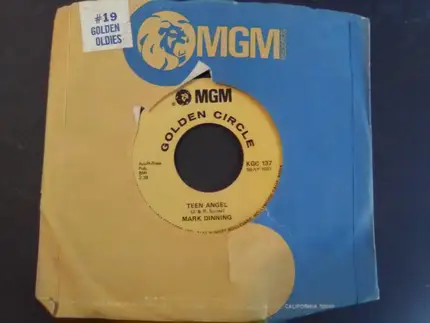 Mark Dinning - Teen Angel / Bye Now Baby