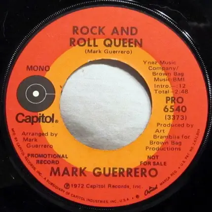 Mark Guerrero - Rock And Roll Queen