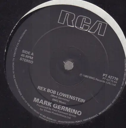 Mark Germino - Rex Bob Lowenstein