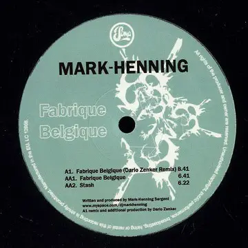 Mark Henning - Fabrique Belgique