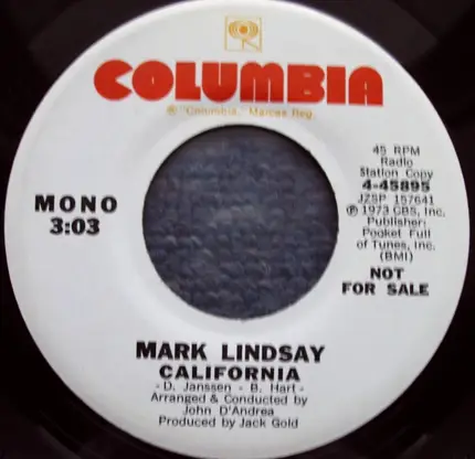 Mark Lindsay - California