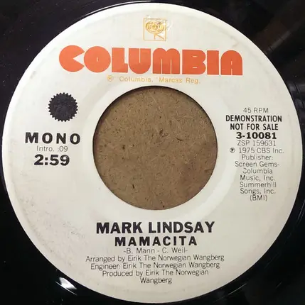 Mark Lindsay - Mamacita