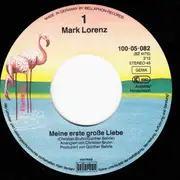 7inch Vinyl Single - Mark Lorenz - Meine Erste Große Liebe
