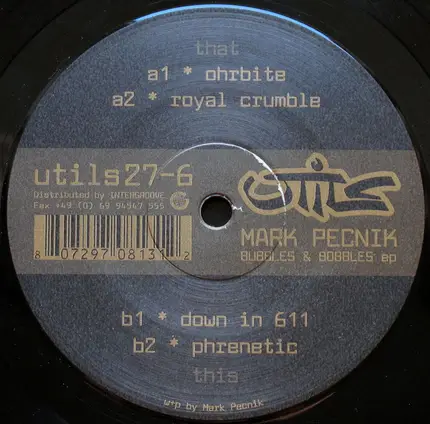 Mark Pecnik - Bubbles & Bobbles EP