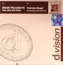 CD Single - Mark Picchiotti feat. Alec Sun Drae - Feel Like Singin' - Promo Cardboard.