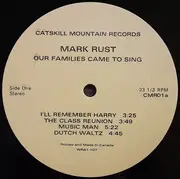 LP - Mark Rust - Our Families Came To Sing