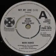 Mark Radice - Hey, My Love