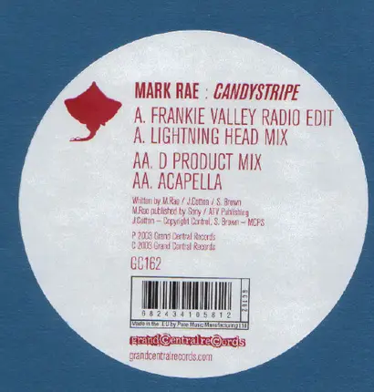 Mark Rae - Candystripe