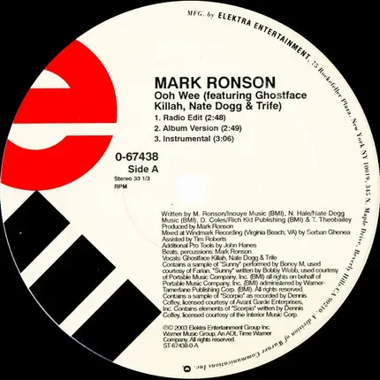 Mark Ronson - Ooh Wee