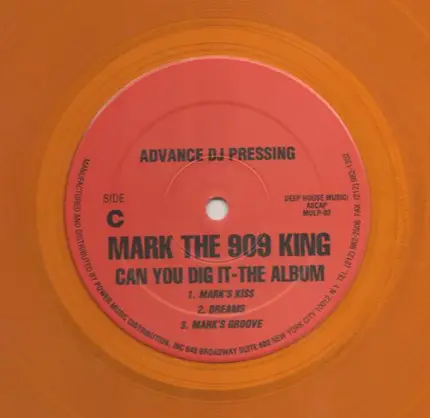 Mark The 909 King - Can You Dig It - The Album