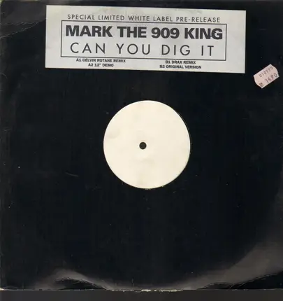 Mark The 909 King - Can You Dig It
