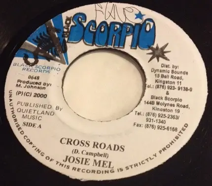 Mark Wonder , Josie Mel - Juggle Mi Deh / Cross Roads