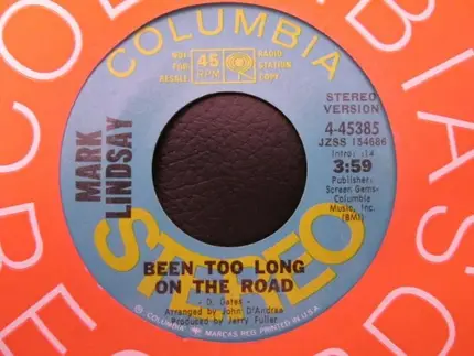 Mark Lindsay - Been Too Long On The Road
