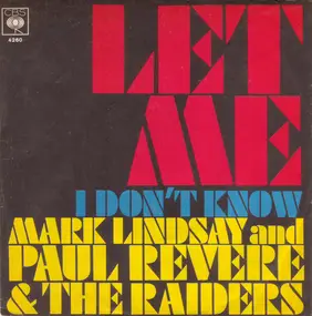 The Raiders - Let Me / I Don't Know