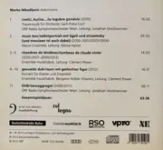 CD - Marko Nikodijevic - Dark/rooms - Digipak + Attached Booklet