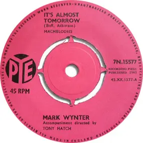 Mark Wynter - It's Almost Tomorrow